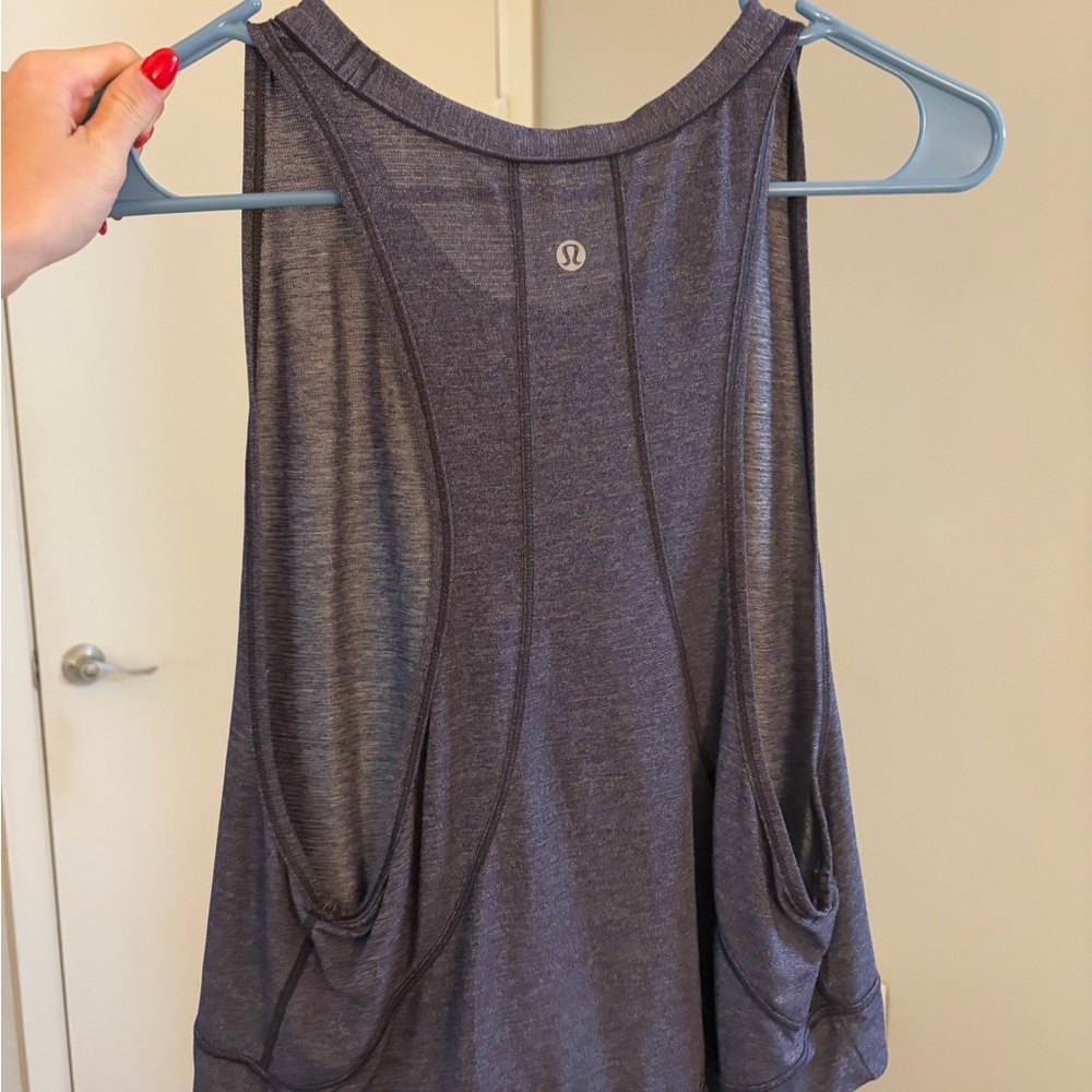lululemon purple Tank Top